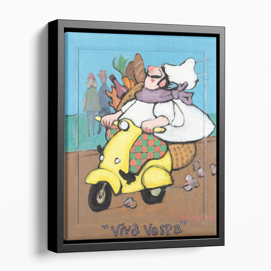 Viva Vespa - Canvas Print Wall Art