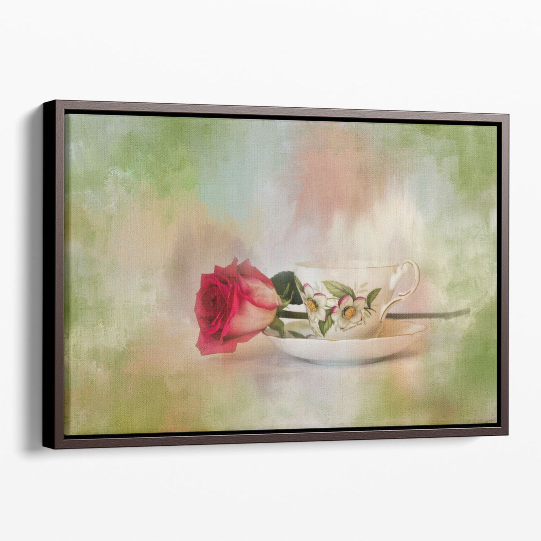 Christmas Rose - Canvas Print Wall Art