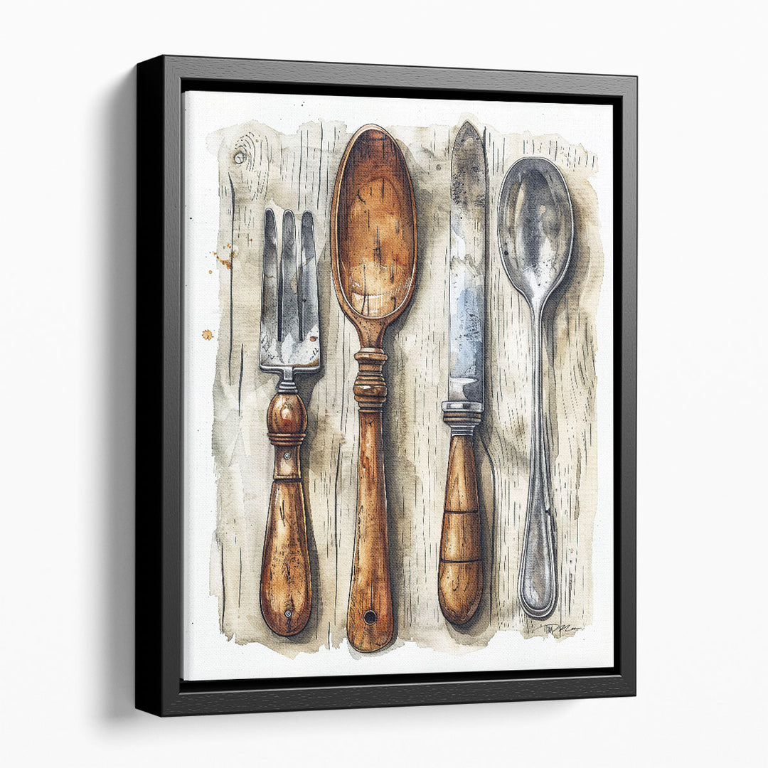 framed prints – classic kitchen style