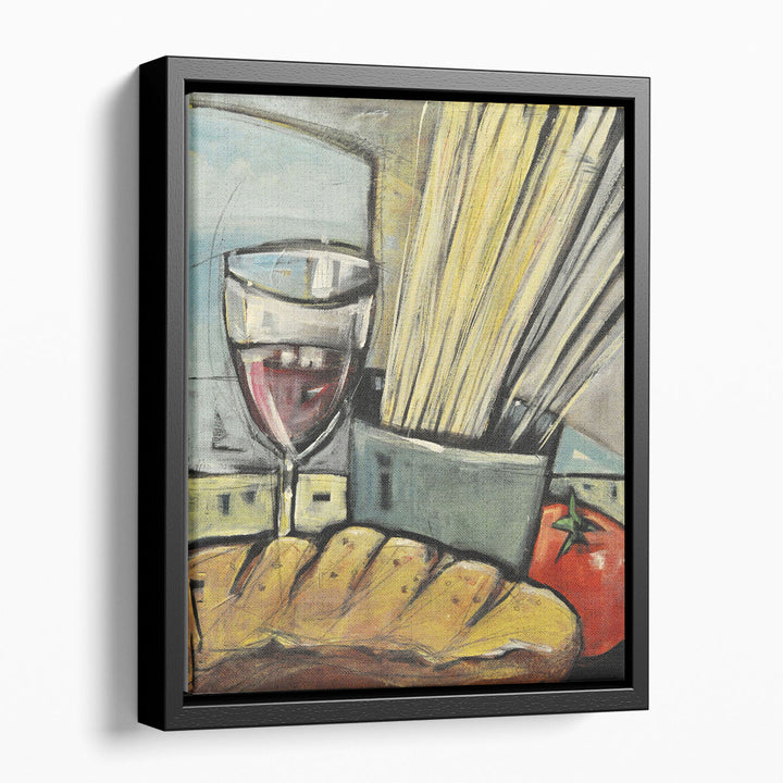 Impressionist Art Prints display textured wine painting
