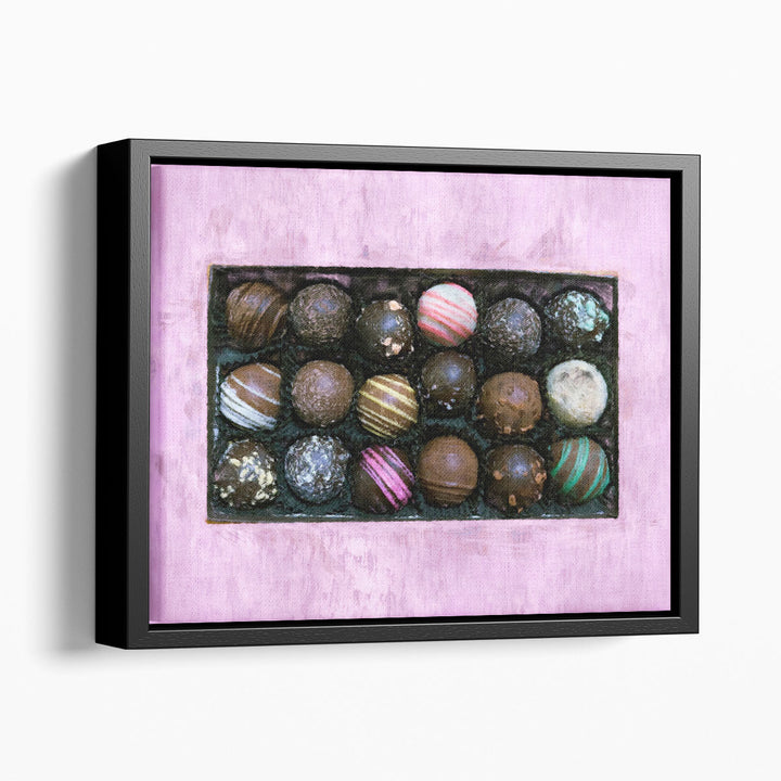 Childrens Wall Art – playful chocolate illustration