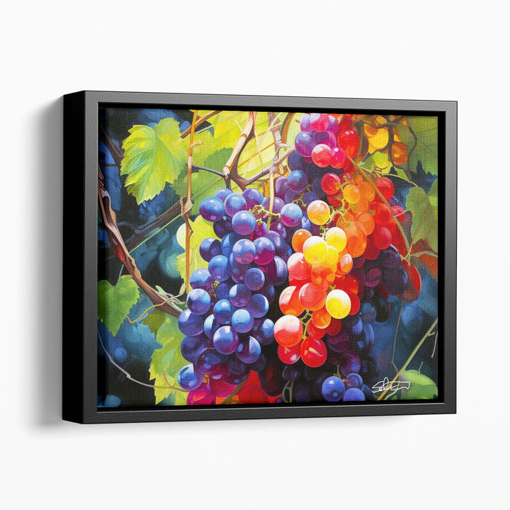 Modern Graphic Prints crisp grapes