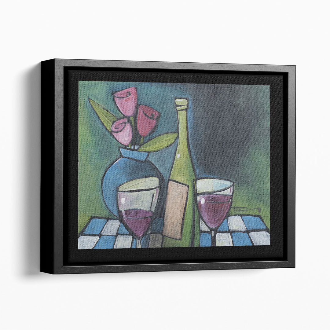 Flower Still Life Prints – blooming floral arrangement painting