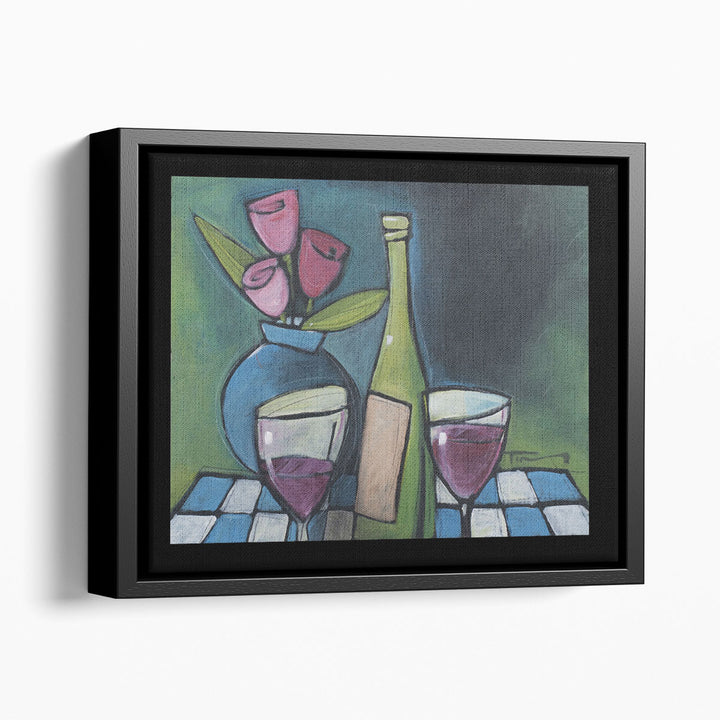 Flower Still Life Prints – blooming floral arrangement painting
