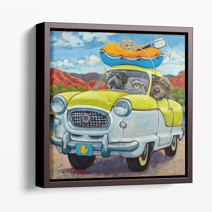 Cats Away - Canvas Print Wall Art