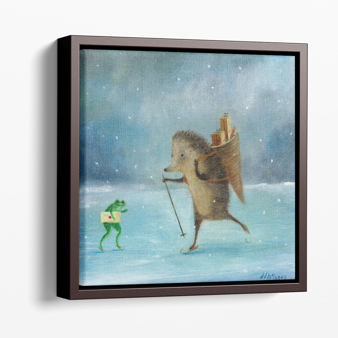 Julemanden - Canvas Print Wall Art