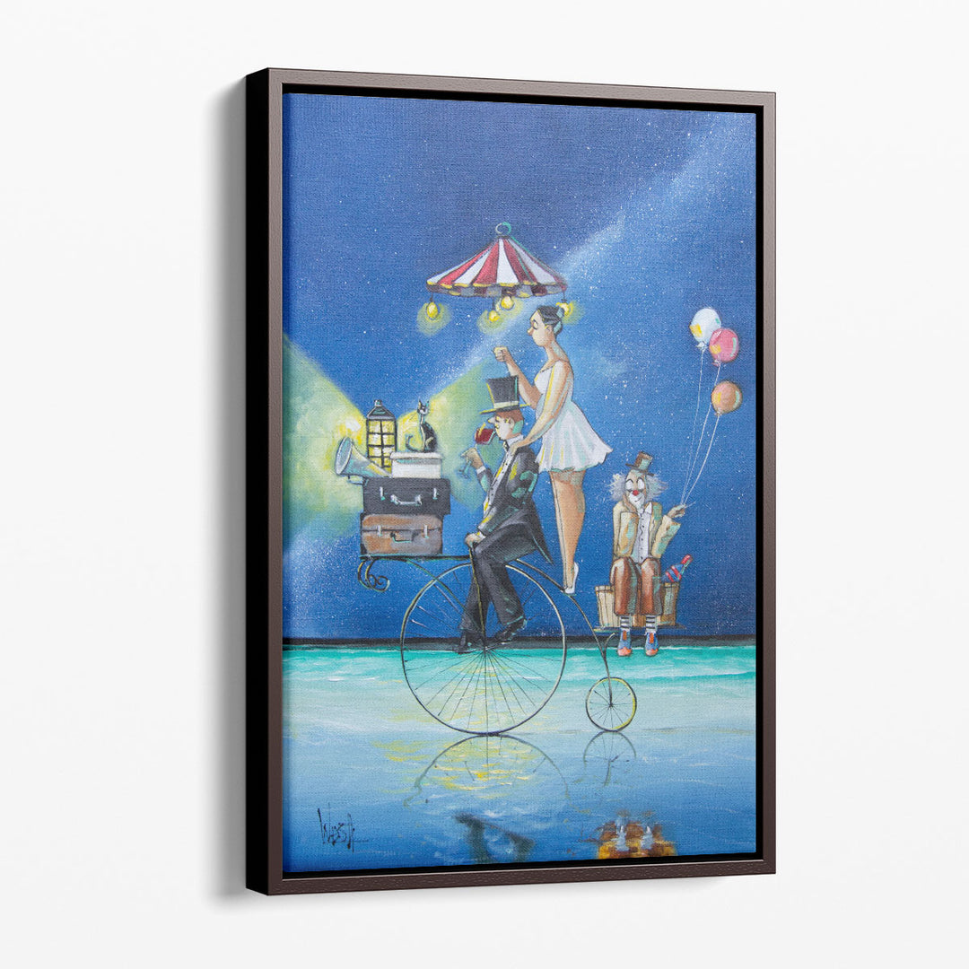 The Circus Is Coming to Town - Canvas Print Wall Art