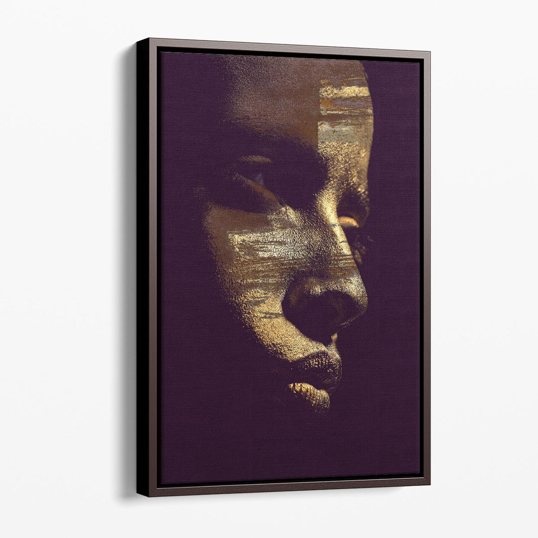 Gold Vision - Canvas Print Wall Art