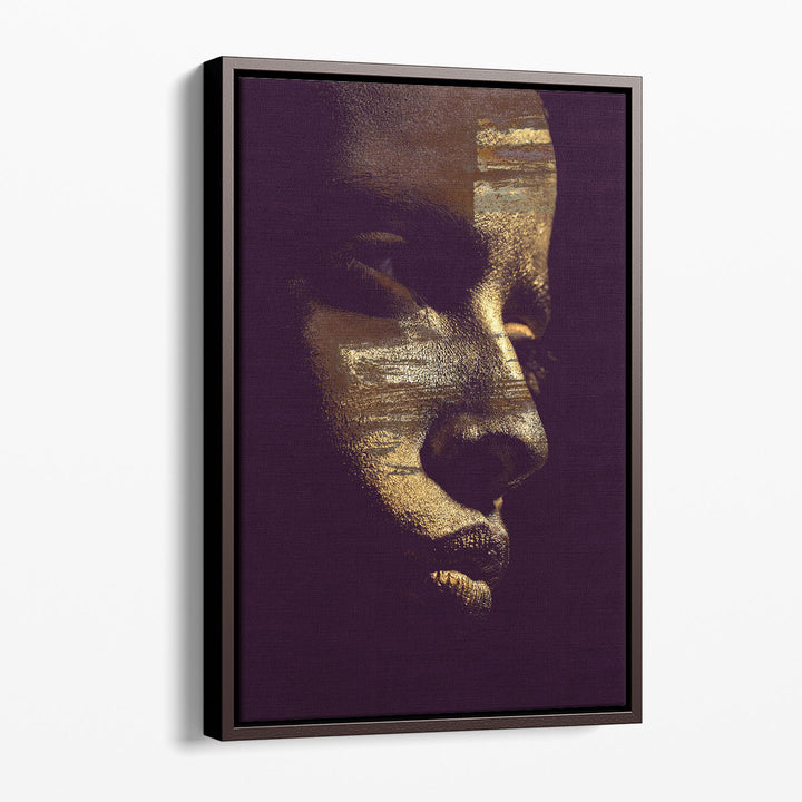 Gold Vision - Canvas Print Wall Art