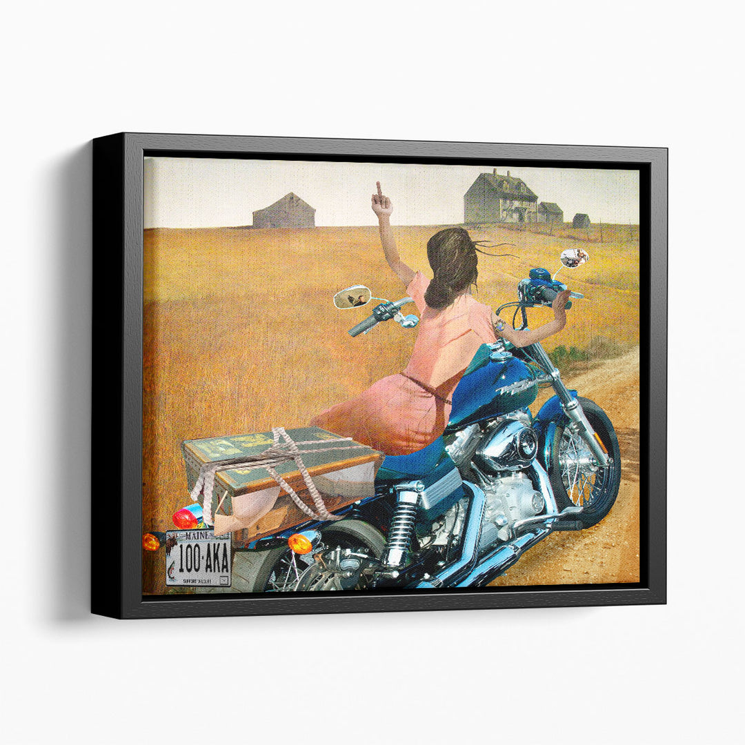 Leaving - Canvas Print Wall Art