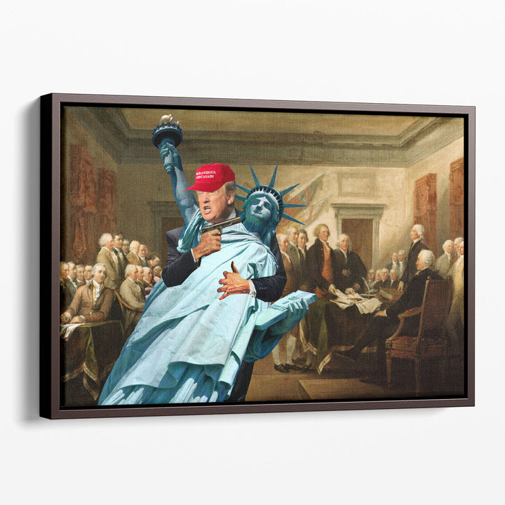Nobody Move - Canvas Print Wall Art