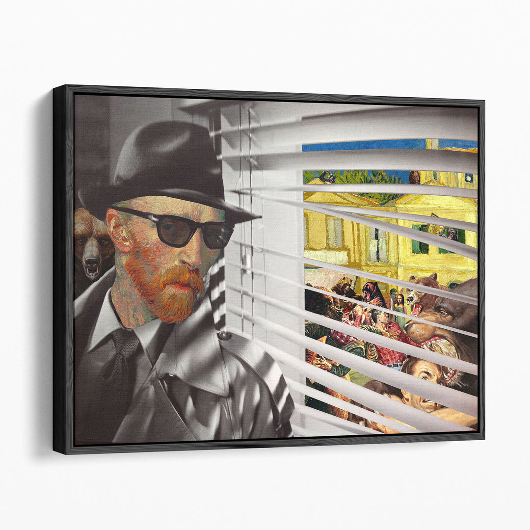 Yellow House, Grizzly Season - Canvas Print Wall Art