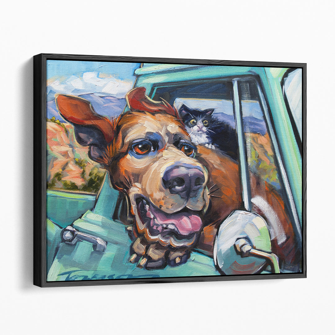 Love Travels - Canvas Print Wall Art
