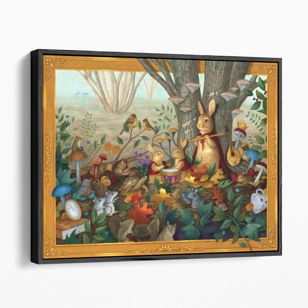Her Majesty In The Afternoon- Canvas Print Wall Art