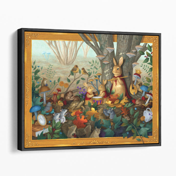 Her Majesty In The Afternoon- Canvas Print Wall Art