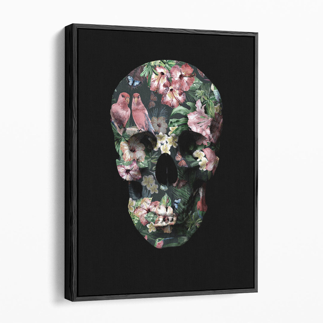 Tropic Skull - Canvas Print Wall Art