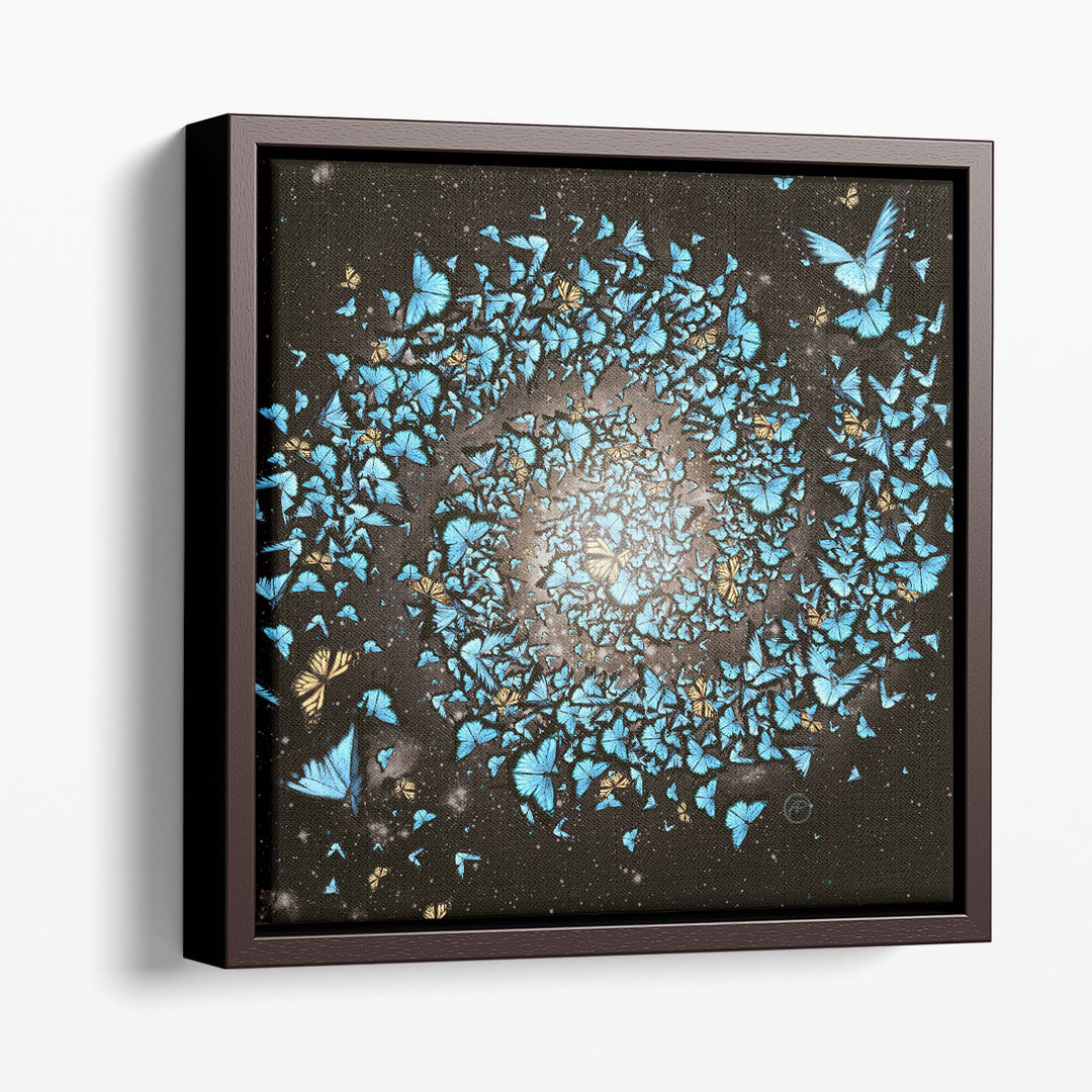 Butterfly Galaxy - Canvas Print Wall Art