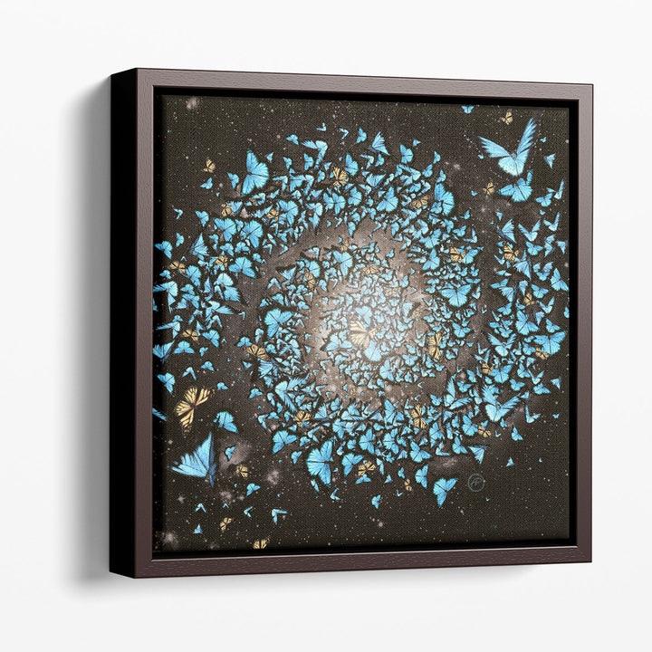 Butterfly Galaxy - Canvas Print Wall Art