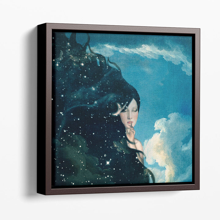 Lady Night - Canvas Print Wall Art
