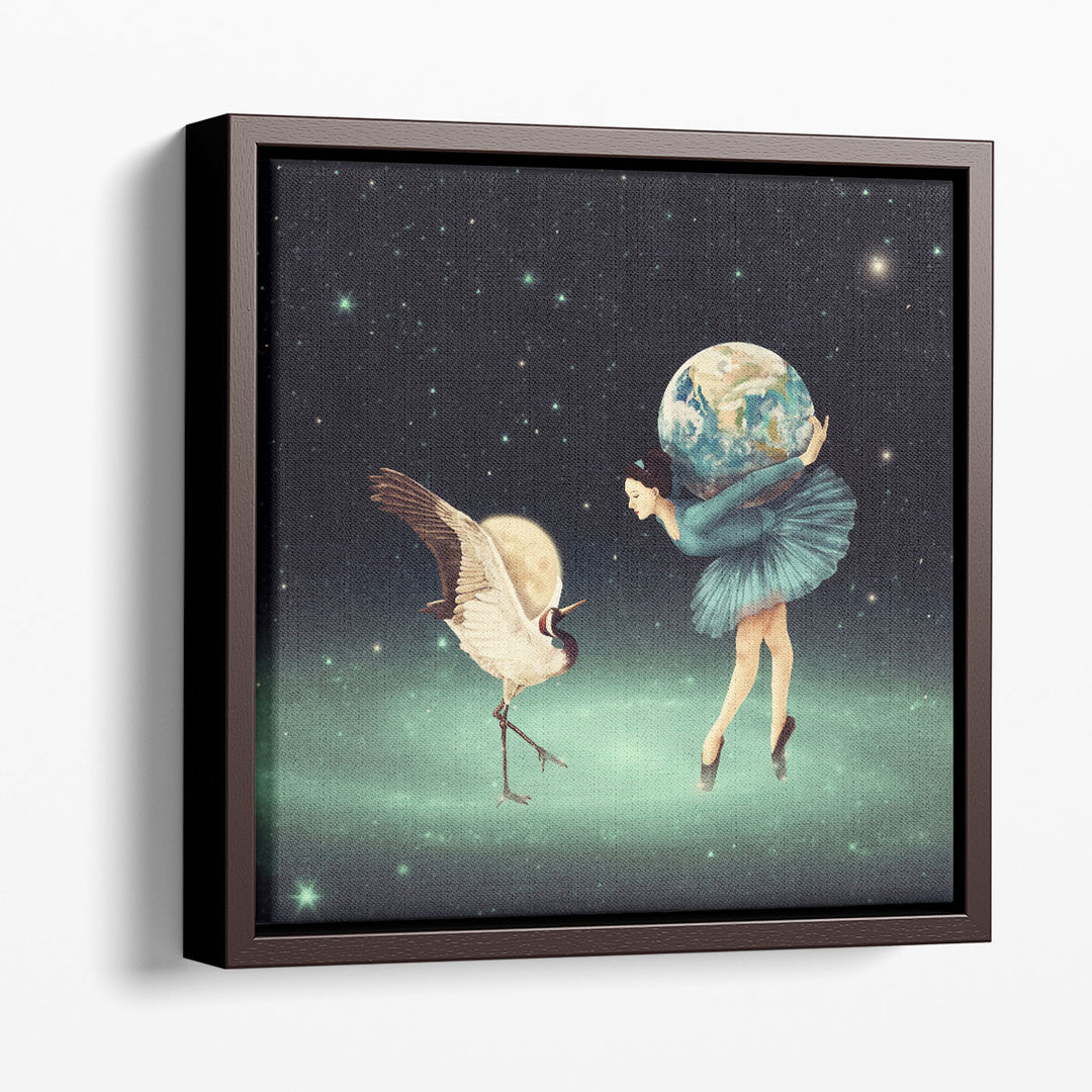 Life is Just a Dance - Canvas Print Wall Art