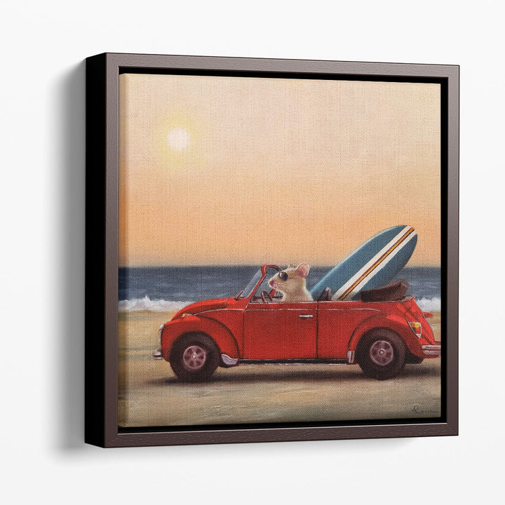 Beach Bound - Canvas Print Wall Art