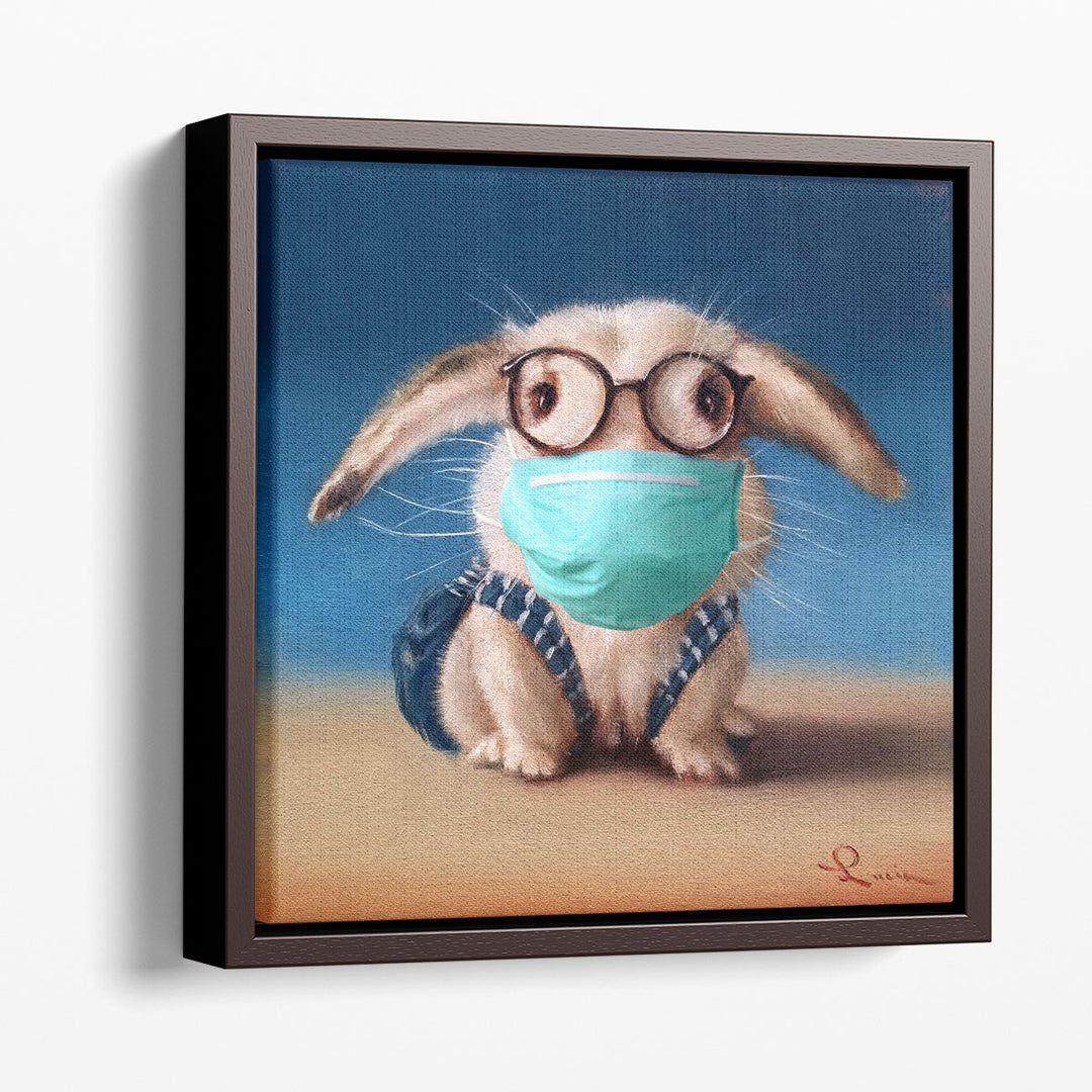Back To School - Mask - Canvas Print Wall Art