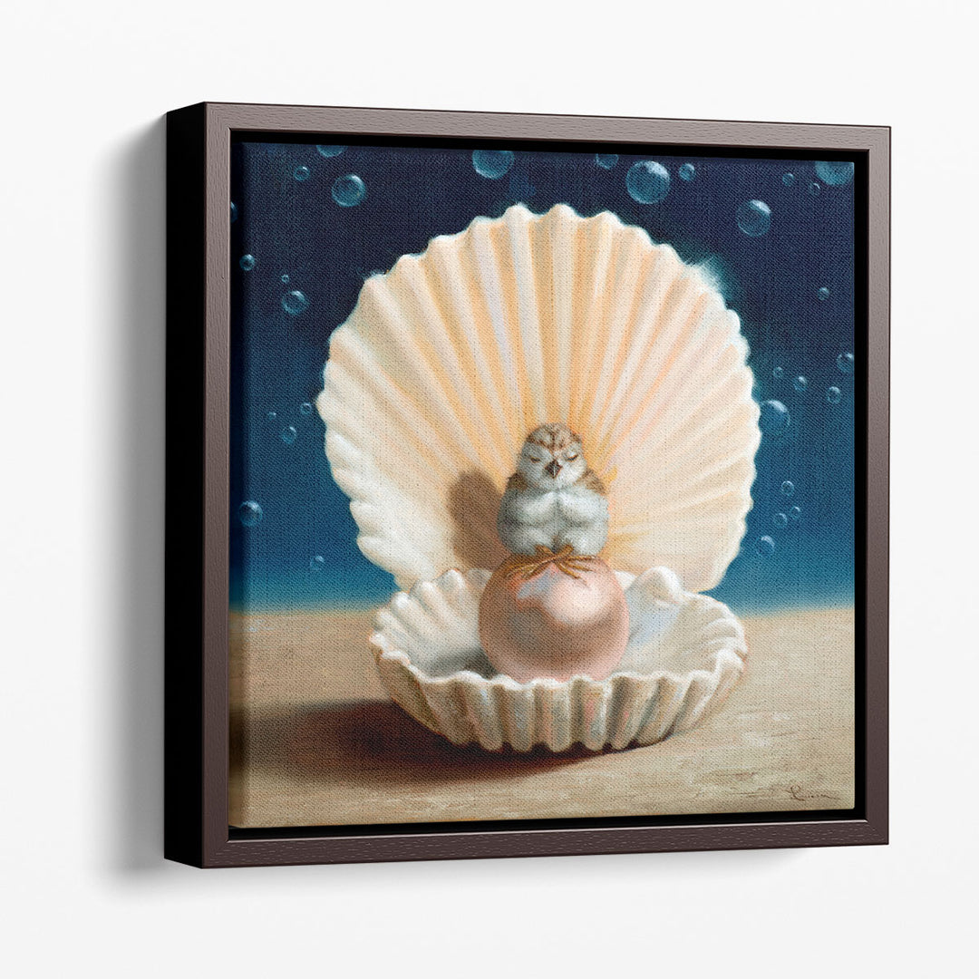The World Is Your Oyster - Canvas Print Wall Art