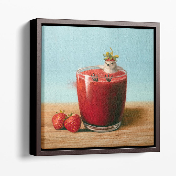 Strawberry Bliss - Canvas Print Wall Art