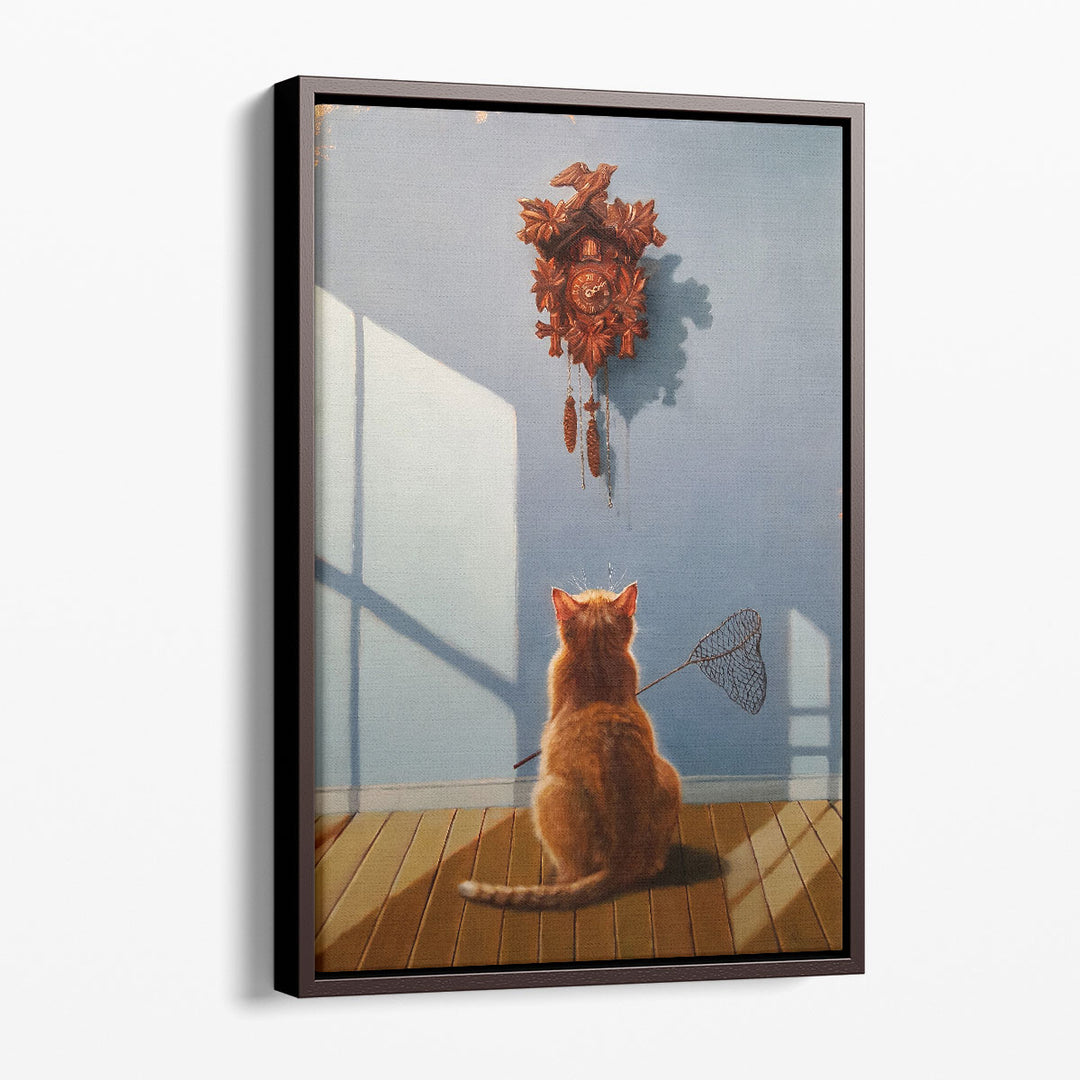 A Timely Lunch - Canvas Print Wall Art