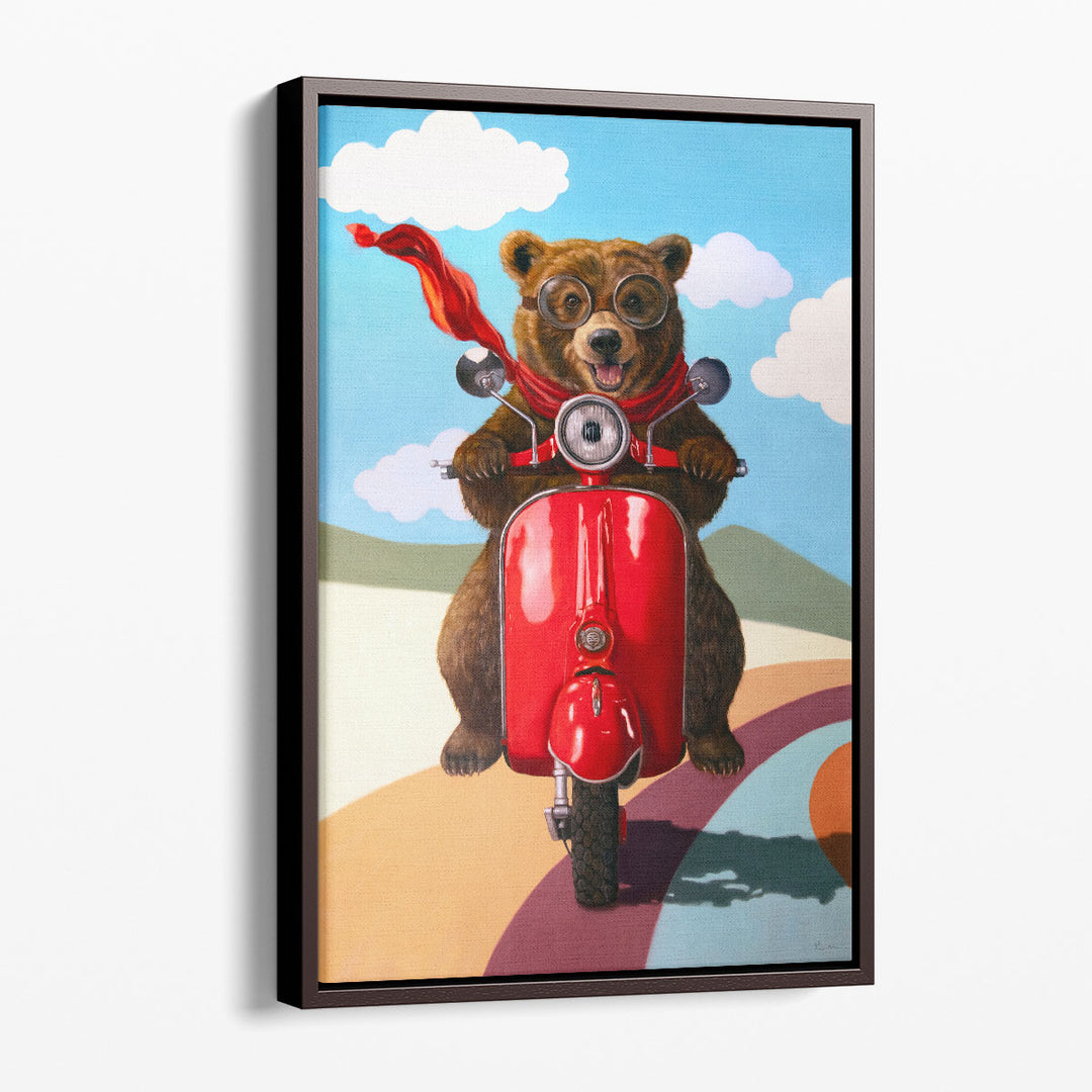 Happy Trails - Canvas Print Wall Art