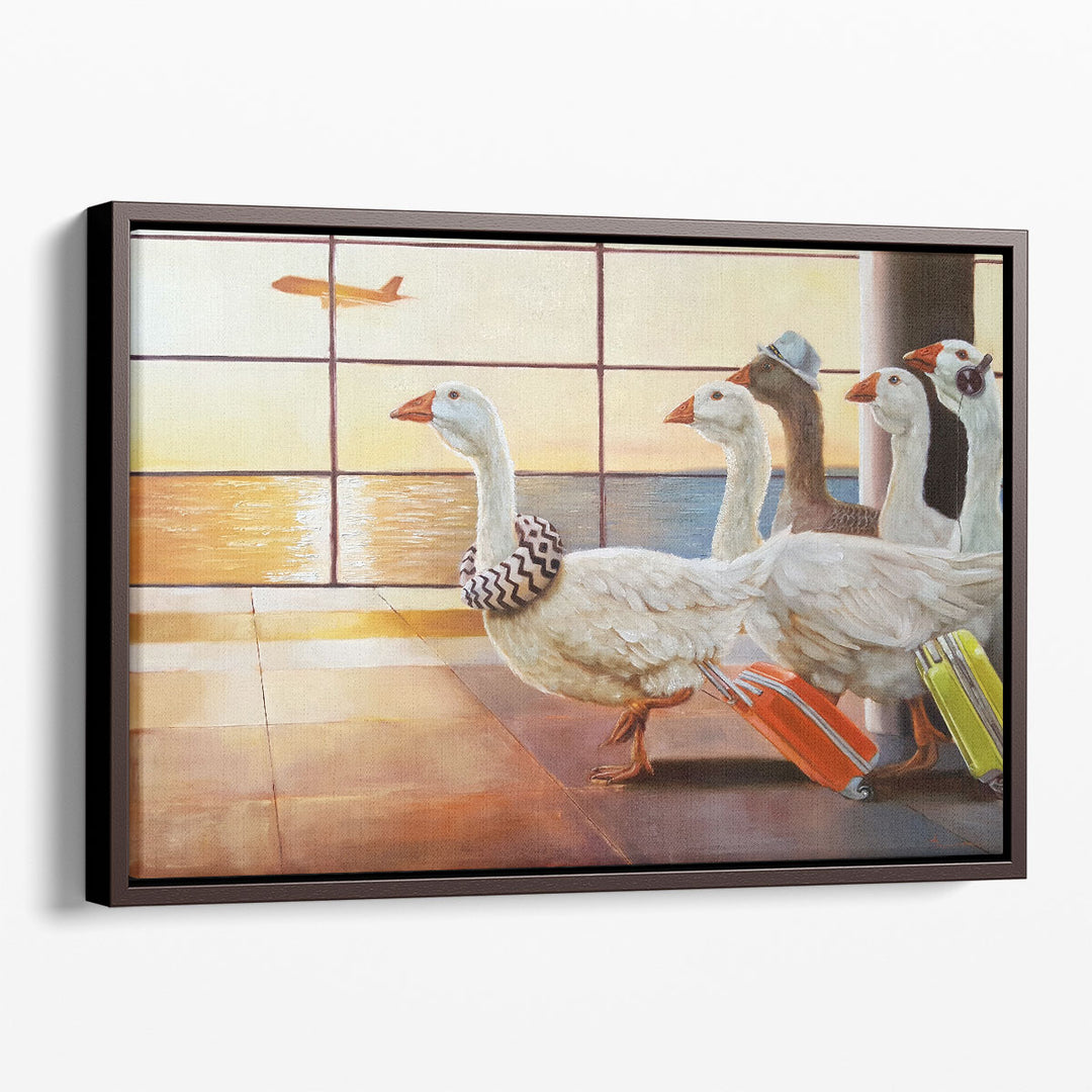 First Class Migration - Canvas Print Wall Art