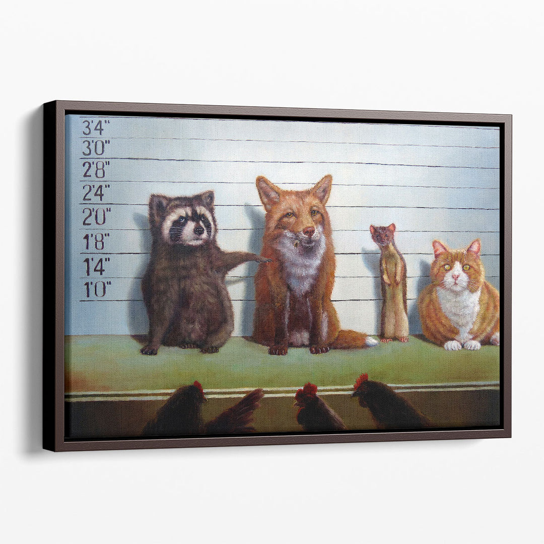 Usual Suspects - Canvas Print Wall Art