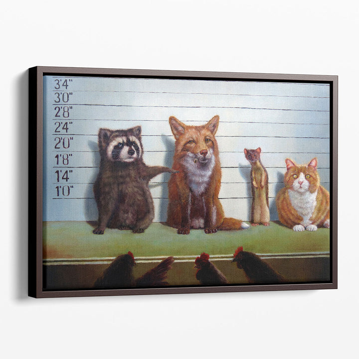 Usual Suspects - Canvas Print Wall Art