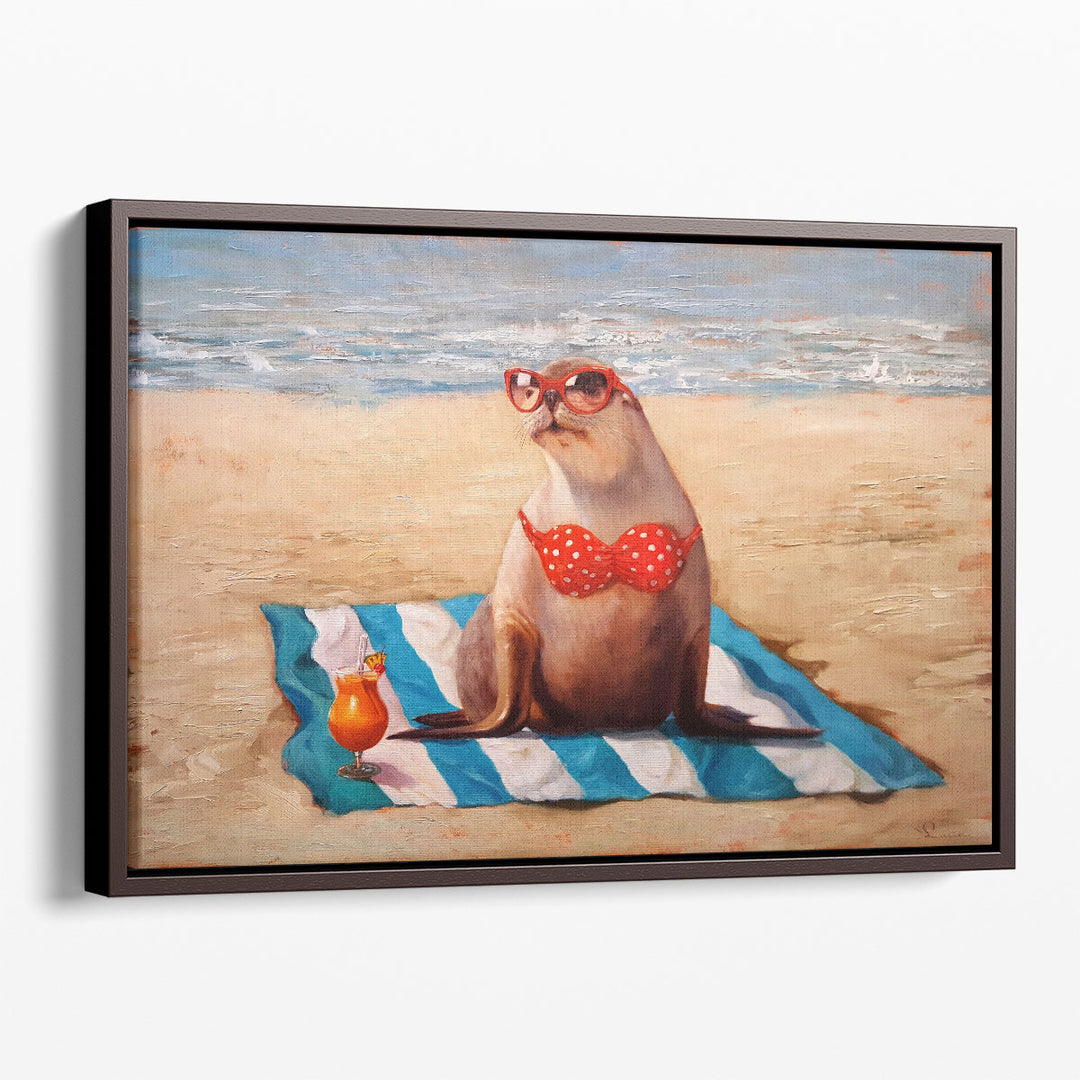 Beached - Canvas Print Wall Art