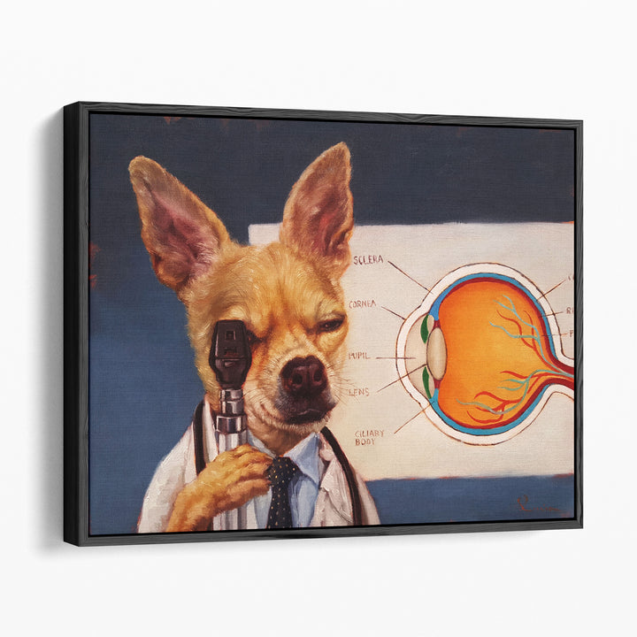 Seeing Eye Dog - Canvas Print Wall Art