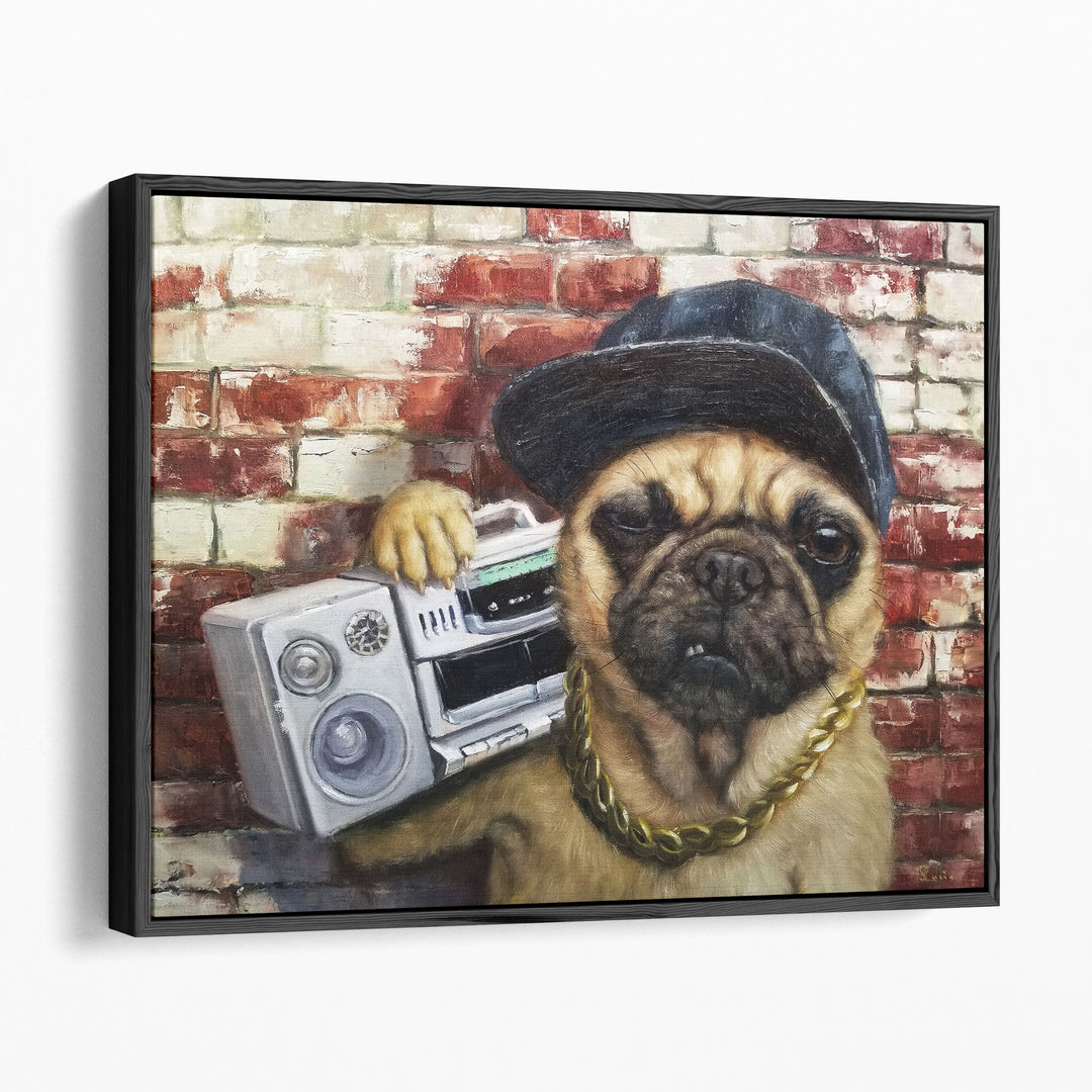 Who Let The Dogs Out - Canvas Print Wall Art