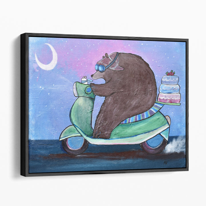 Cake Caper - Canvas Print Wall Art