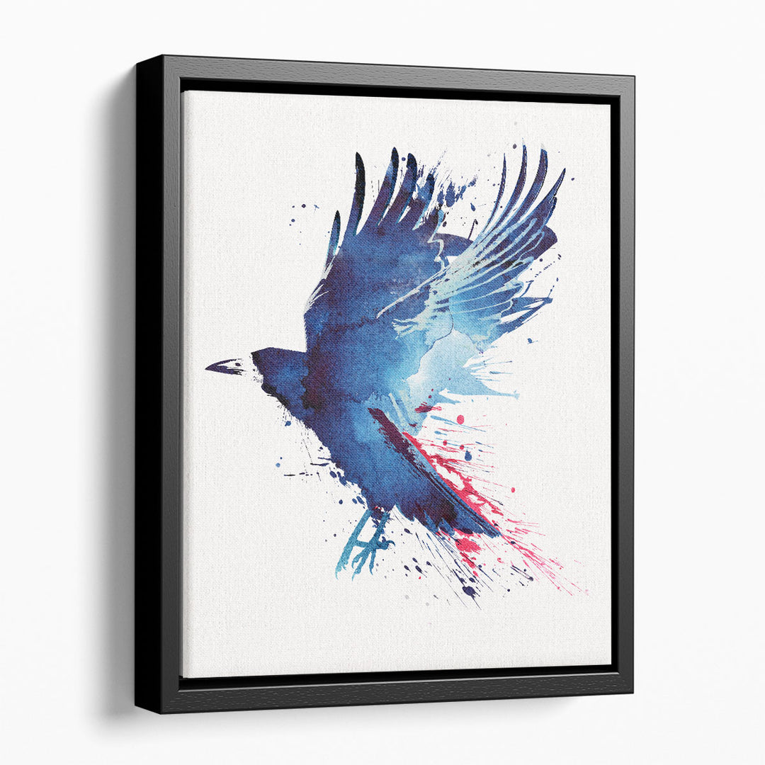 Bloody Crow - Canvas Print Wall Art