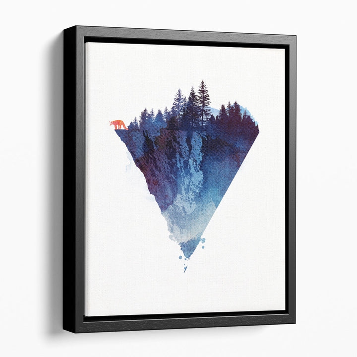 Near To The Edge - Canvas Print Wall Art