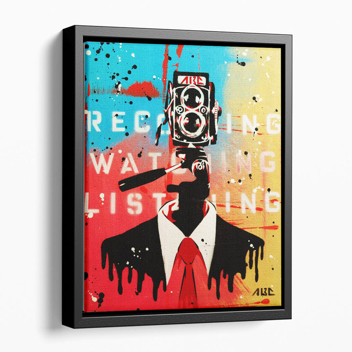 NSA Camera Man - Canvas Print Wall Art