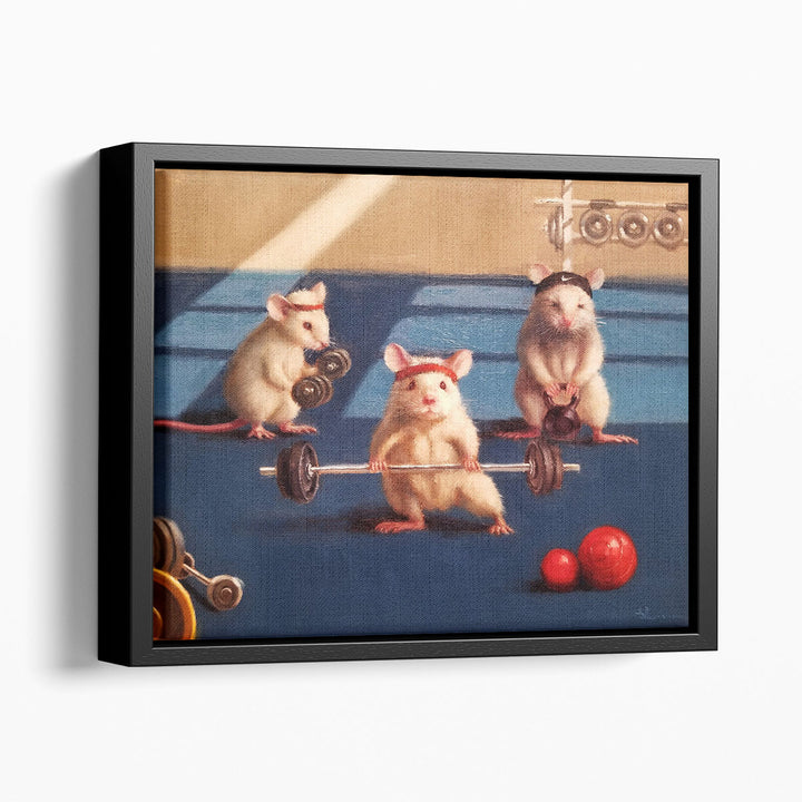 Gym Rats - Canvas Print Wall Art