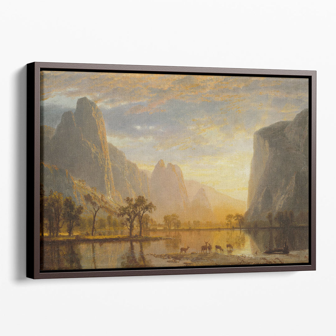 Large Sunset Canvas Prints for Living Room glowing horizon artwork