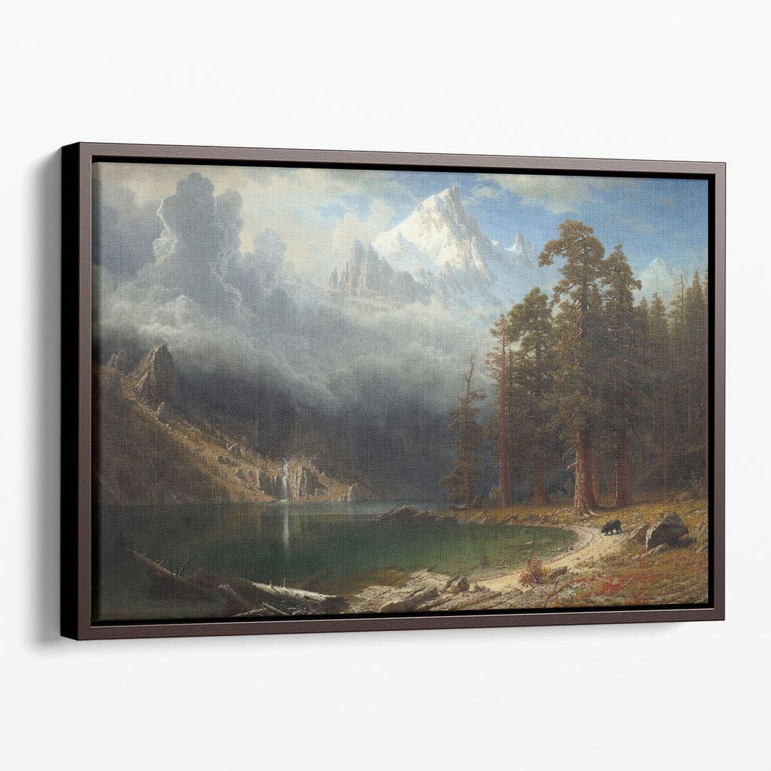 White Mountain Canvas Wall Art crisp peak silhouette