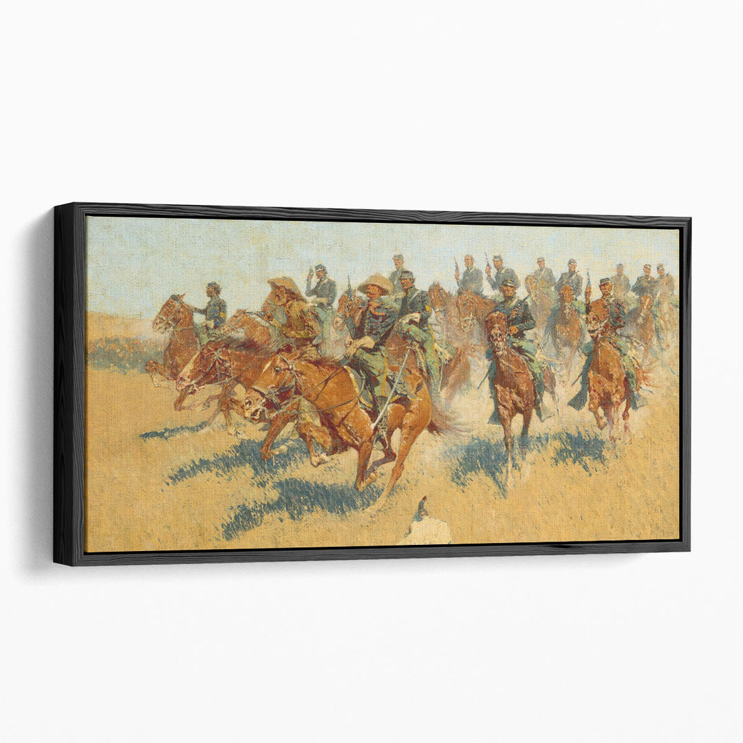 Brown Horse Canvas – majestic stallion portrait