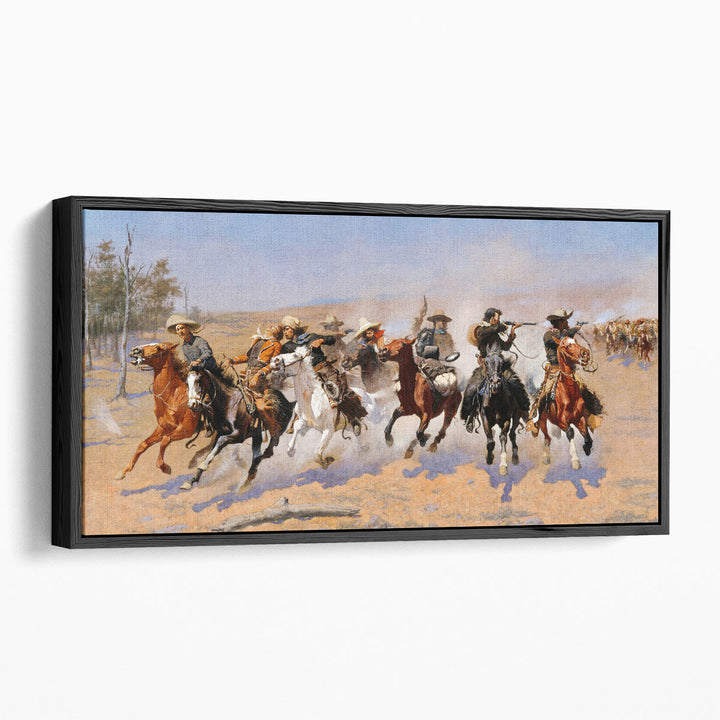 Horse Canvas – close-up equine portrait