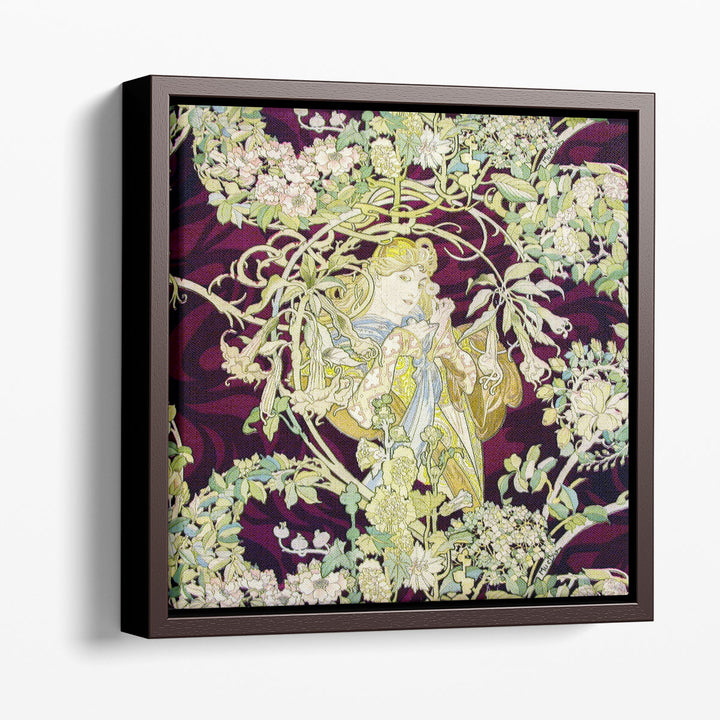 Woman with Daisy, 1898 - Canvas Print Wall Art