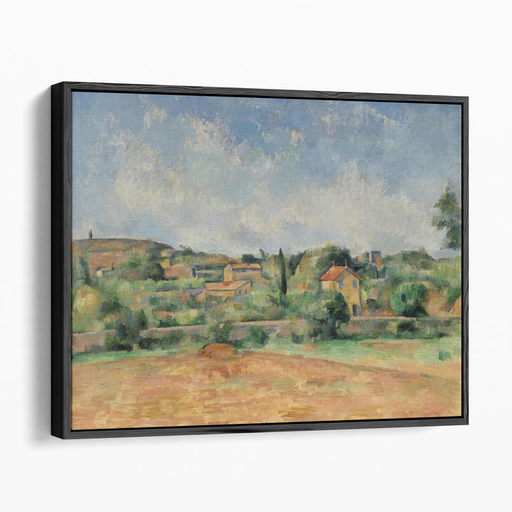The Bellevue Plain or The Red Earth - Canvas Print Wall Art