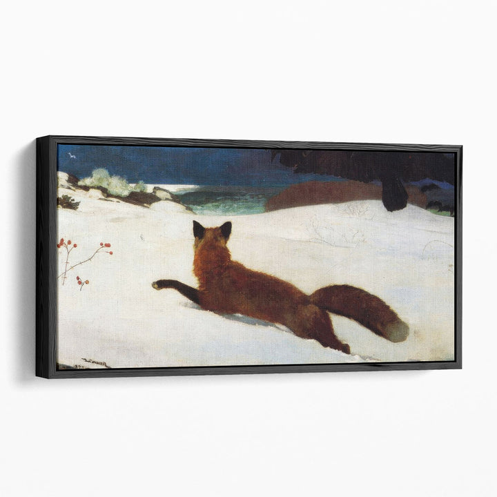 The Fox Hunt - Canvas Print Wall Art