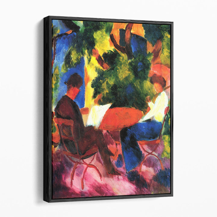 At the Garden Table, 1914 - Canvas Print Wall Art