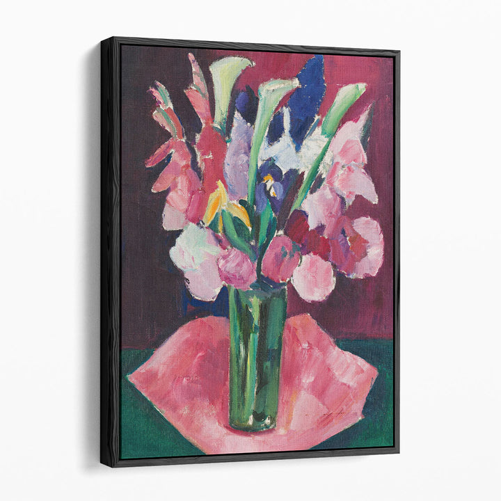 Flowers in a Vase - Canvas Print Wall Art